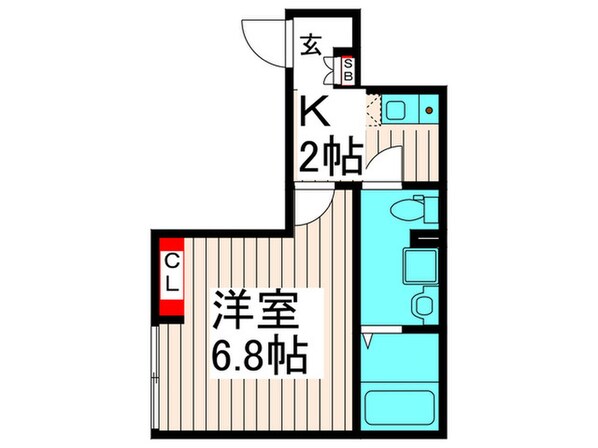 アニカ小岩の物件間取画像